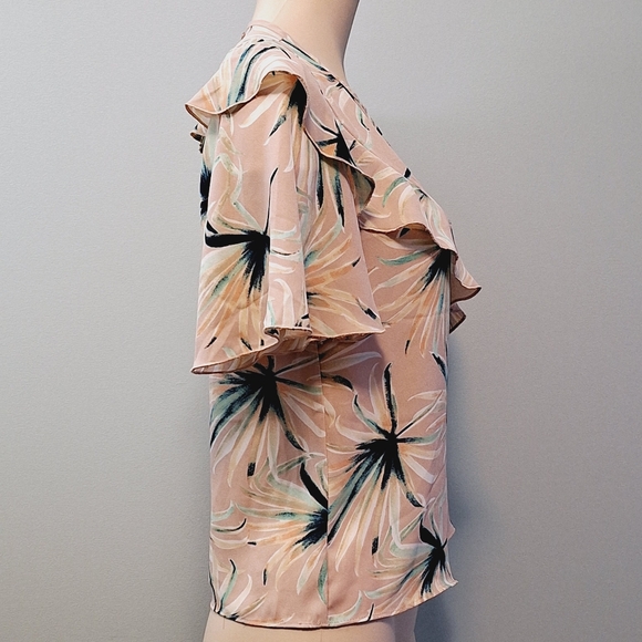 2️⃣9️⃣/4️⃣ Primark floral prints sheer top - Picture 5 of 6